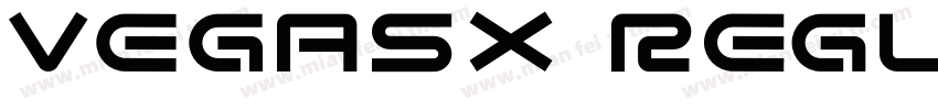VEGASX Regular字体转换